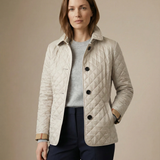 Olive™ Quilted Button-Up Jacket