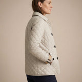 Olive™ Quilted Button-Up Jacket