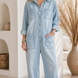 Thalassa™ - Denim Jumpsuit
