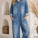 Thalassa™ - Denim Jumpsuit