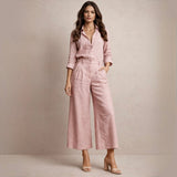 Delphine | Elegant Linen Set