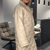 Briar™ Diamond Quilted Long Coat