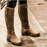 Amalia | Waterproof Leather Riding Boots