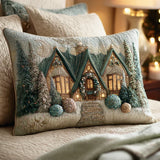 Crystal Morning Padded Cushion Cover