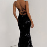 Lara & Anne | Open Back Maxi Dress