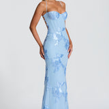Lara & Anne | Open Back Maxi Dress