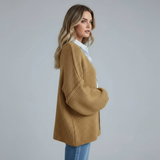 The Oversized Cardie | Relaxed Knit Cardigan