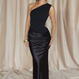 Lara & Anne | One Shoulder Maxi Dress