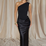 Lara & Anne | One Shoulder Maxi Dress
