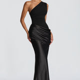 Lara & Anne | One Shoulder Maxi Dress