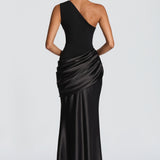 Lara & Anne | One Shoulder Maxi Dress