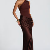 Lara & Anne | One Shoulder Maxi Dress
