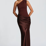 Lara & Anne | One Shoulder Maxi Dress