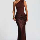 Lara & Anne | One Shoulder Maxi Dress