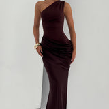 Lara & Anne | One Shoulder Maxi Dress