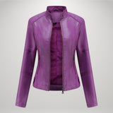 Natalia | Leather Jacket for Casual and Elegant Style