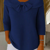 Giana Elegant Bow Knit Jumper
