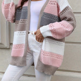 Esme | Oversized Eyelet Cardigan