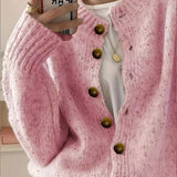 Poppy | Speckled Knit Cardigan