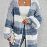 Iris | Colour-Block Knit Cardigan