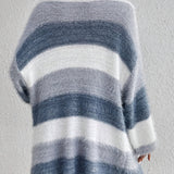 Iris | Colour-Block Knit Cardigan