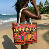 Artisanal Beach Tote | Melanin Queens