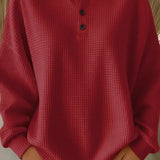 Juniper Cozy Waffle Knit Pullover